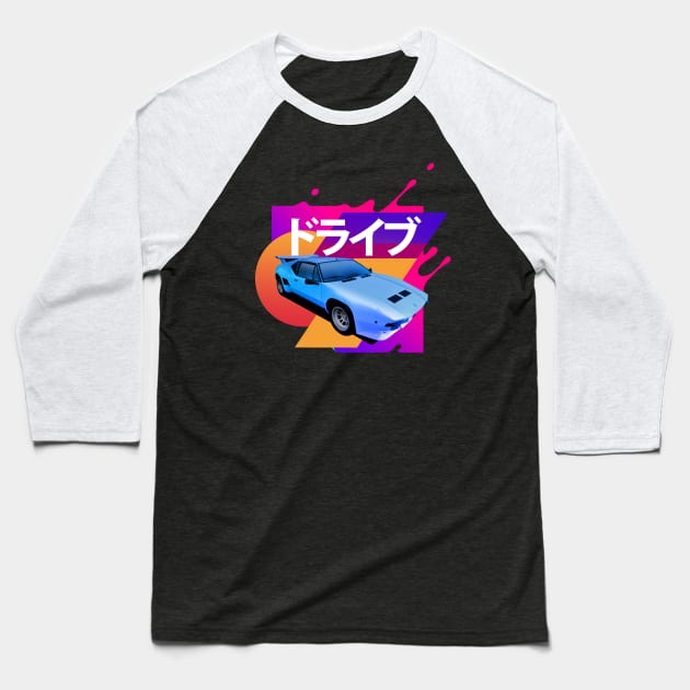 sportcar tshirt v3 Baseball T-Shirt by Trazzo